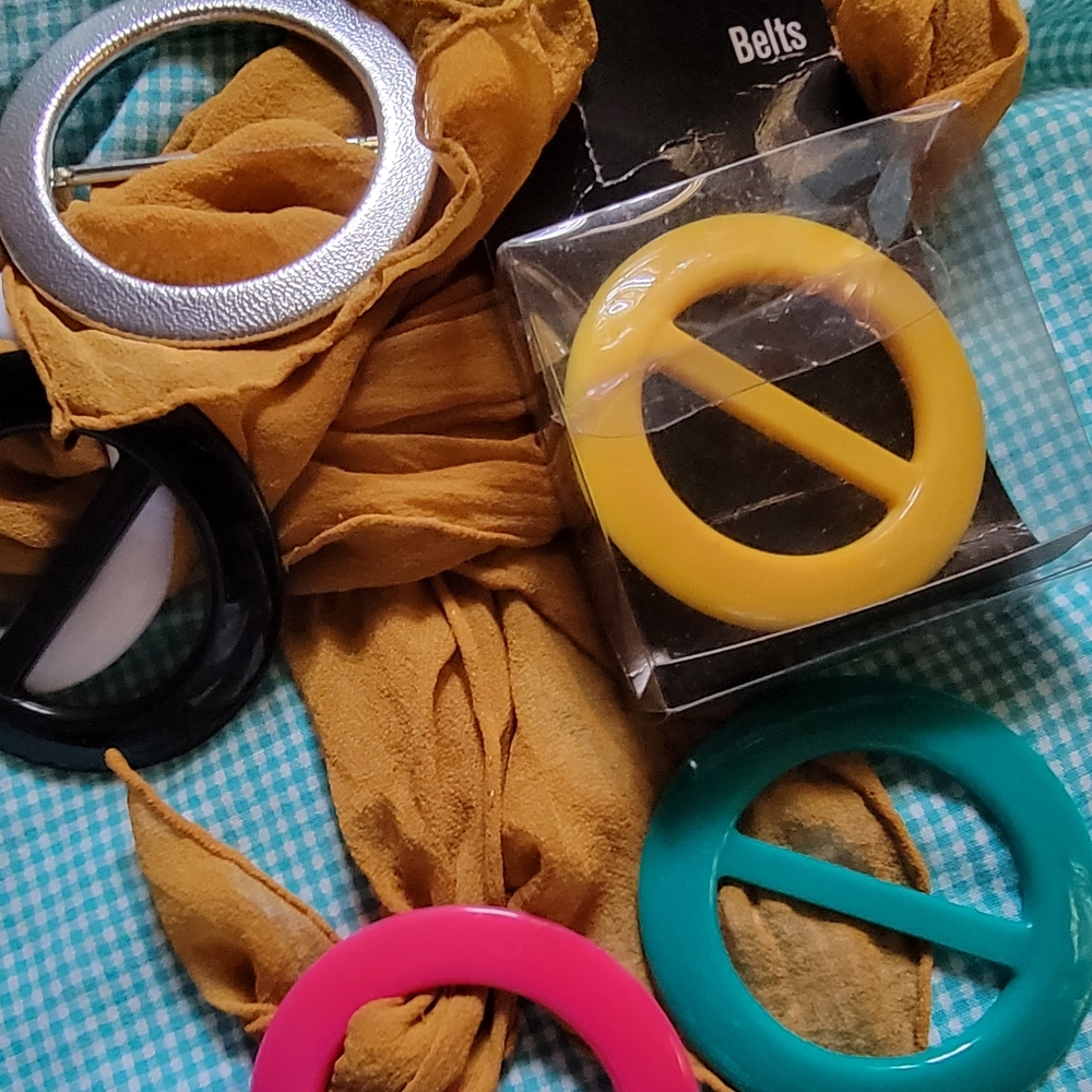 NOS VTG 1980s Earrings & Tshirt Clip - Picture 15 of 15